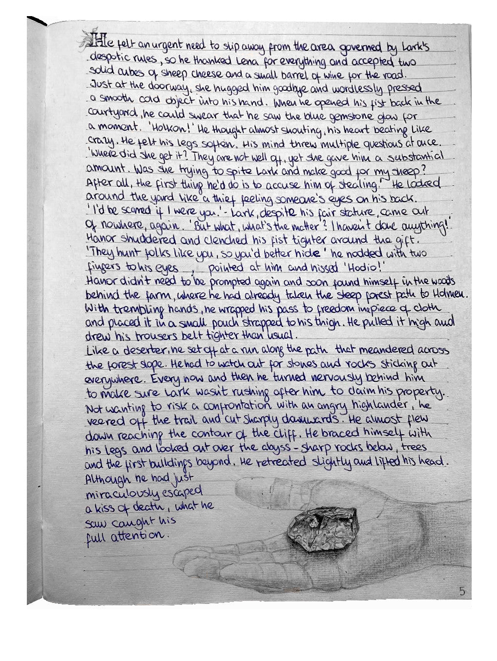 Page 5 "The gift"