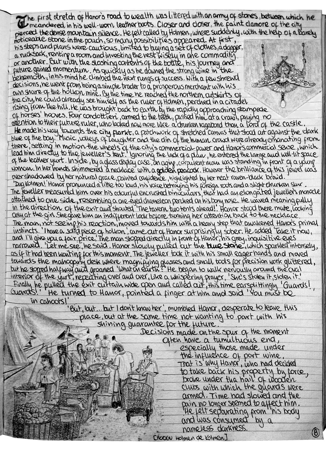 Page 8 "Lord of the castle"