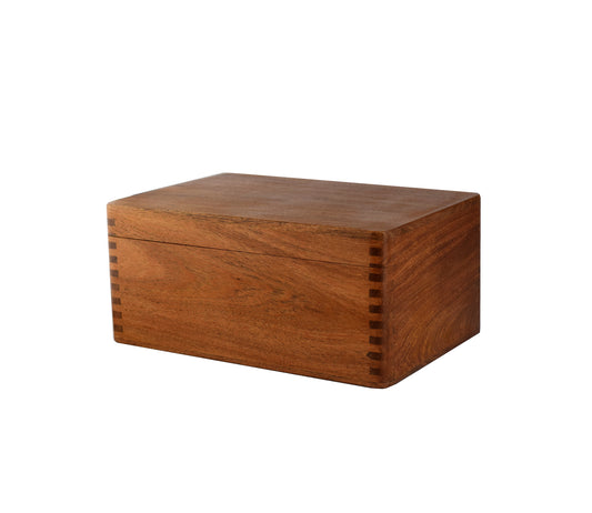 ROOGU Schach Akazien-Holz Aufbewahrungsbox Schatulle Etui Box Kassette Kästen Schmuck