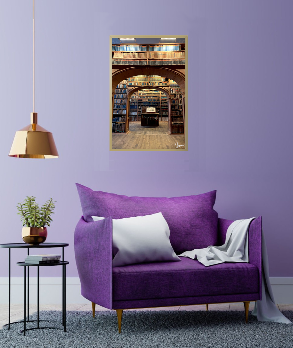 Das Buch der Weisheit * Holz-Foto-Bild  40x60cm Kunst Fotografie Wandkunst Wandbild (Kopie)