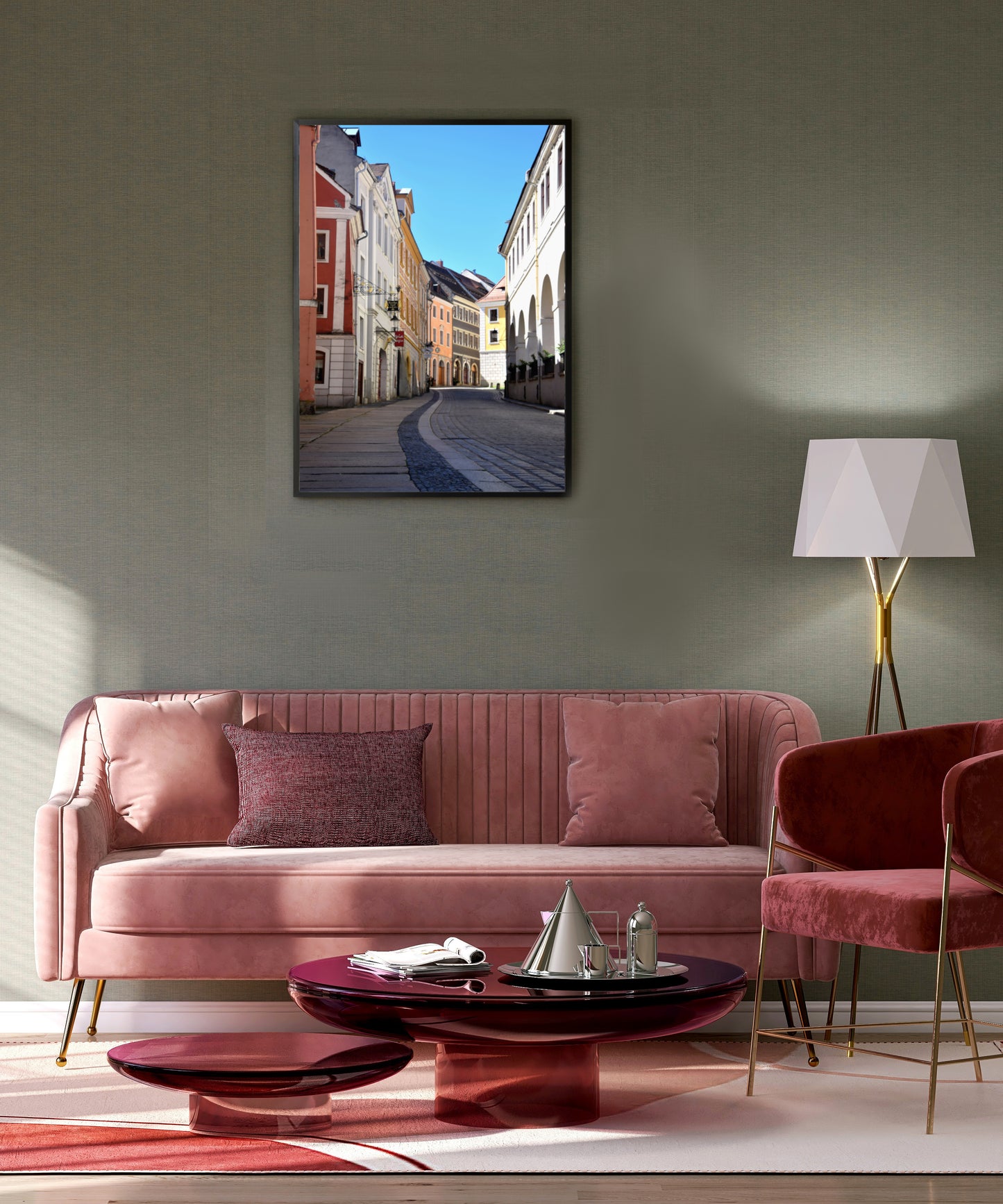 Dance of the Path * Wood Print 40x60cm Art Photography Wall Art Wall Picture Aluminum Frame
