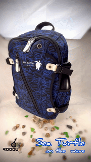 Sea Turtle * Rucksack Damen Herren 25l Stadt Schwimmbad Strand Laptopfach