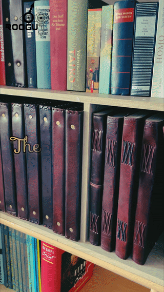 Drzewo genealogiczne życia Akta Folder 4 Pierścienie A4 Prawdziwe skóry Handmade Indie