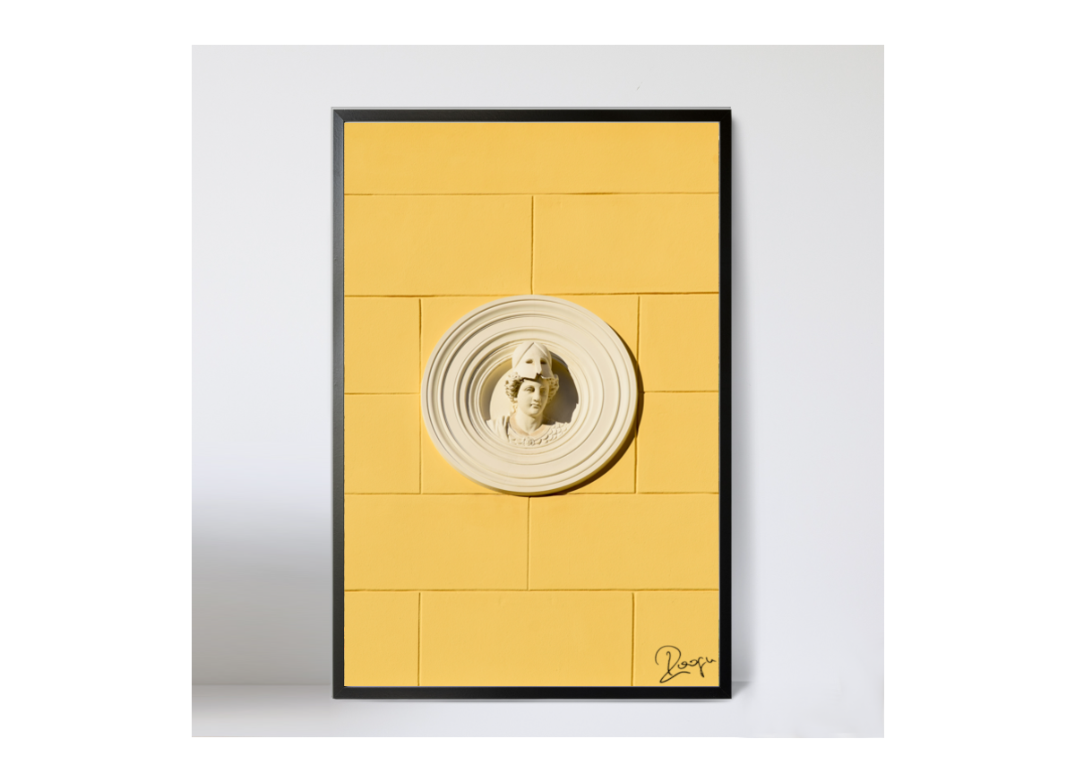 Mask Off * Wood Print 40x60cm Art Photography Wall Art Wall Picture Aluminum Frame Theater