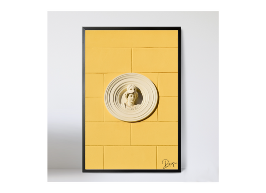 Mask Off * Holz-Foto-Bild  40x60cm Kunst Fotografie Wandbild Theater