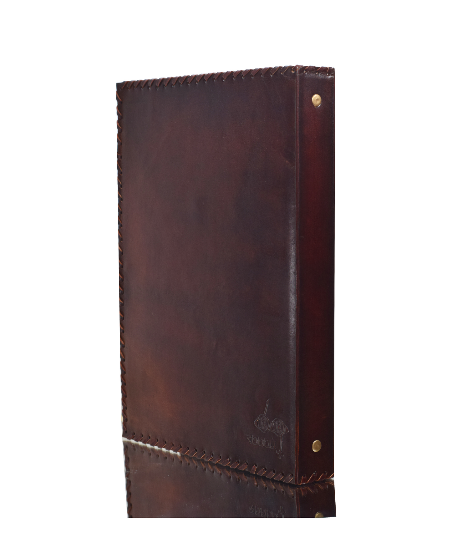 Knusprige Ente Akten Ordner 4 Ringe A4 Echtes Leder Indien Koch Rezept Mappe