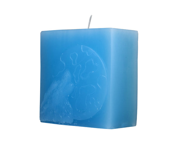 Laden Sie das Bild in den Galerie-Viewer, 3x ROOGU Wolf Mond Duftkerze Meeresbrise Blau Himmel Badezimmer Cube Candle
