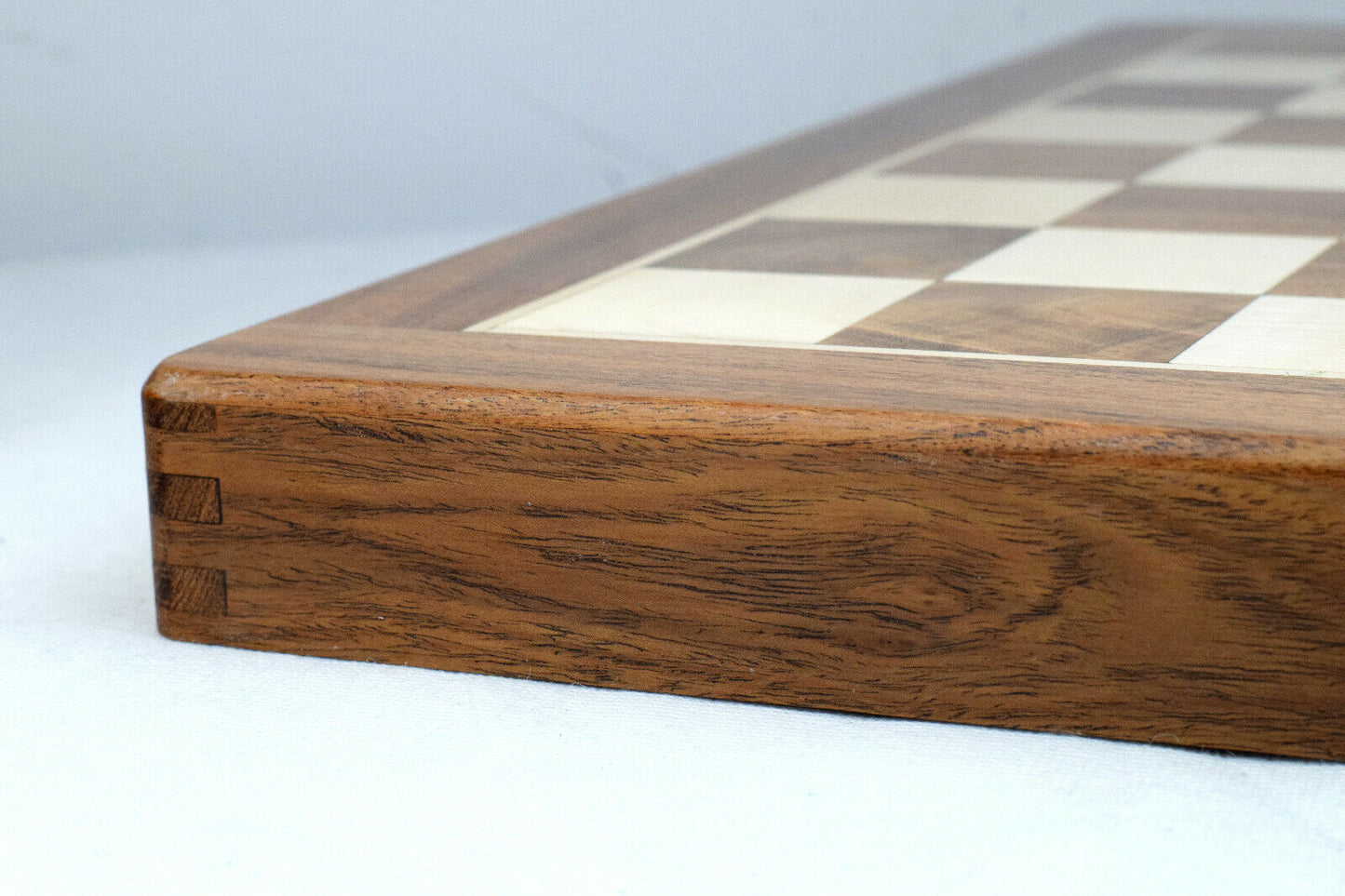 Schachbrett Goliat 18'' Akazienholz faltbar Aufbewahrung Handmade Indien