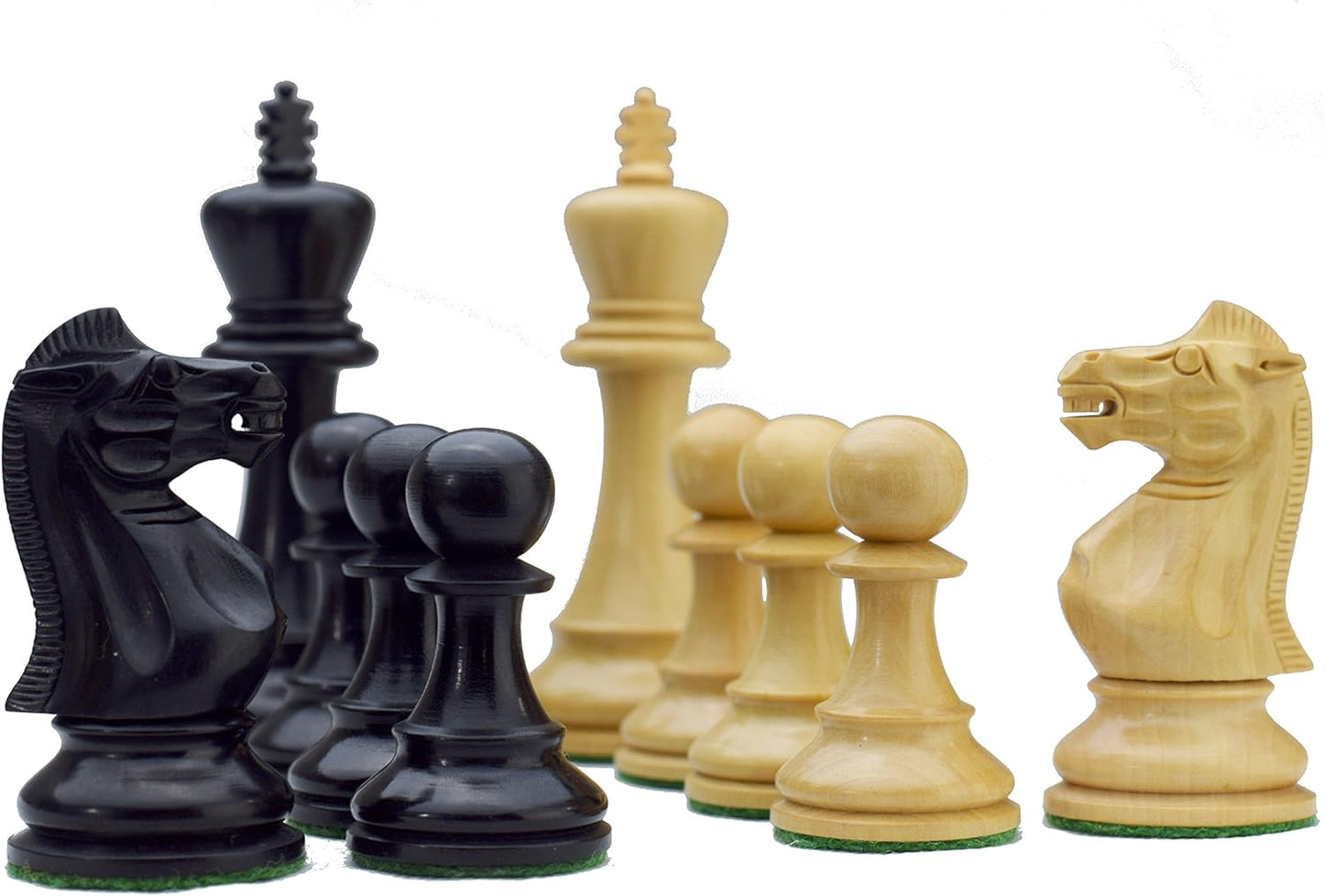 Old Staunton 3.5'' Schachfiguren Set Buchsbaum Handmade Indien