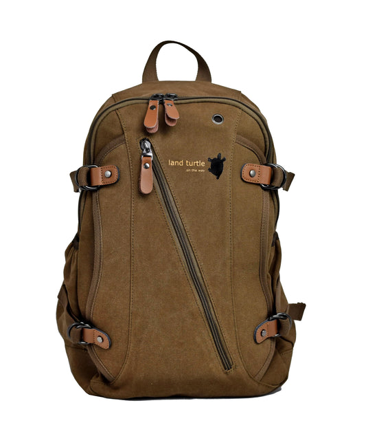 ROOGU Land Turtle * Backpack 25l Unisex Canvas Notebook 15,6'' DIN A4 City High School 