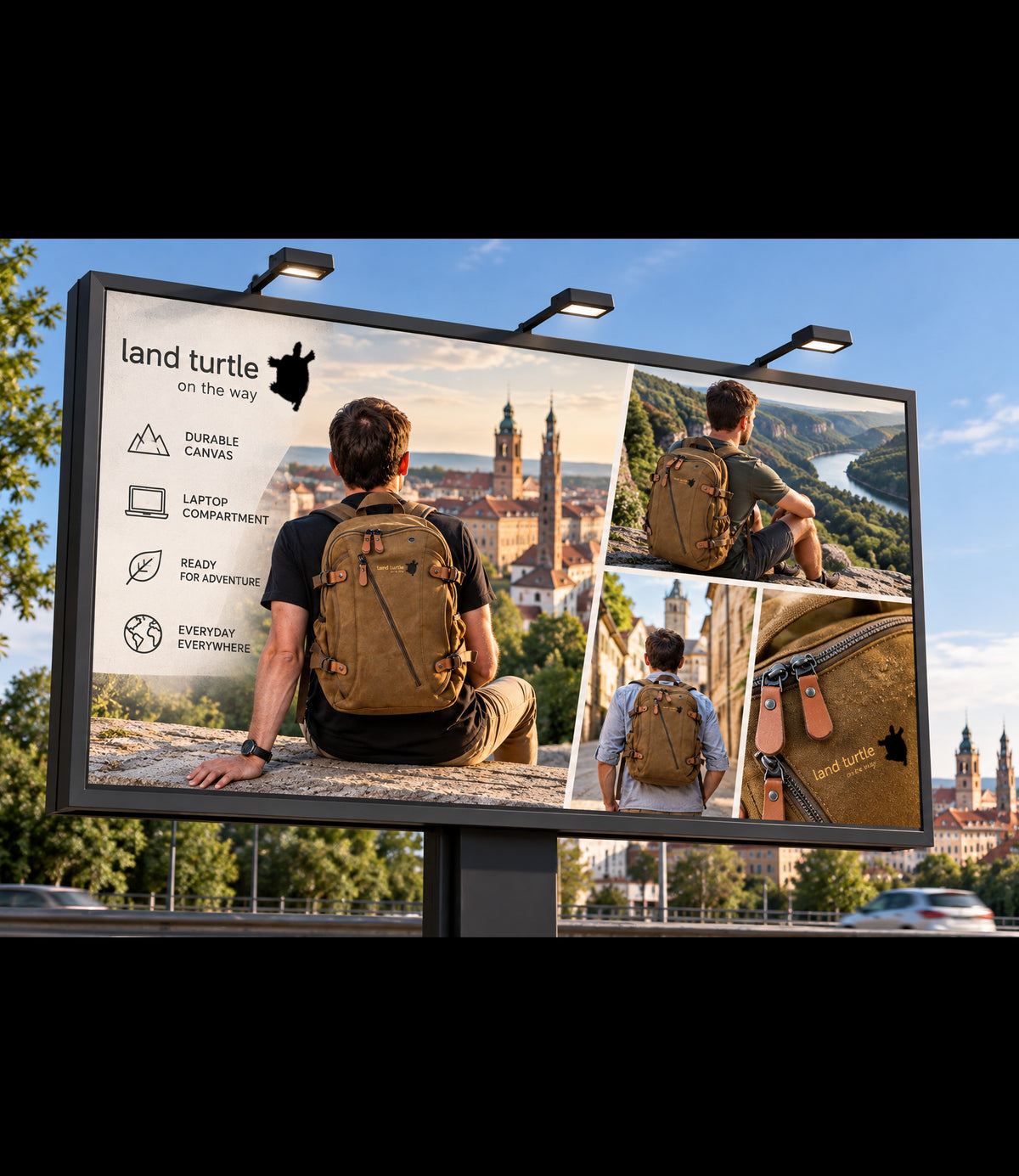Tortuga terrestre * Mochila para Mujer Hombre 25l Ciudad Escuela Universidad Trabajo Compartimento para computadora portátil