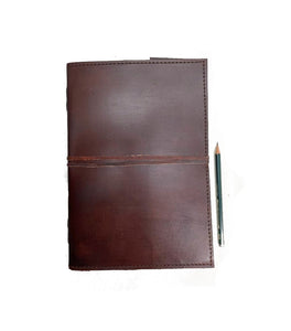 India Classic M * Leather Sketch- Notebook Retro Vintage Handmade India