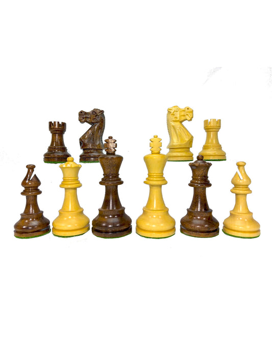 Classic Staunton 3.75'' Schach Schachfiguren Akazienholz Buchsbaum Indien