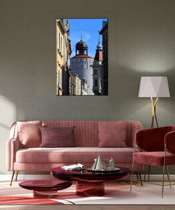 Hide&Seak * Canvas Print 40x60cm Art Photography Wall Picture Old City Town Architecture