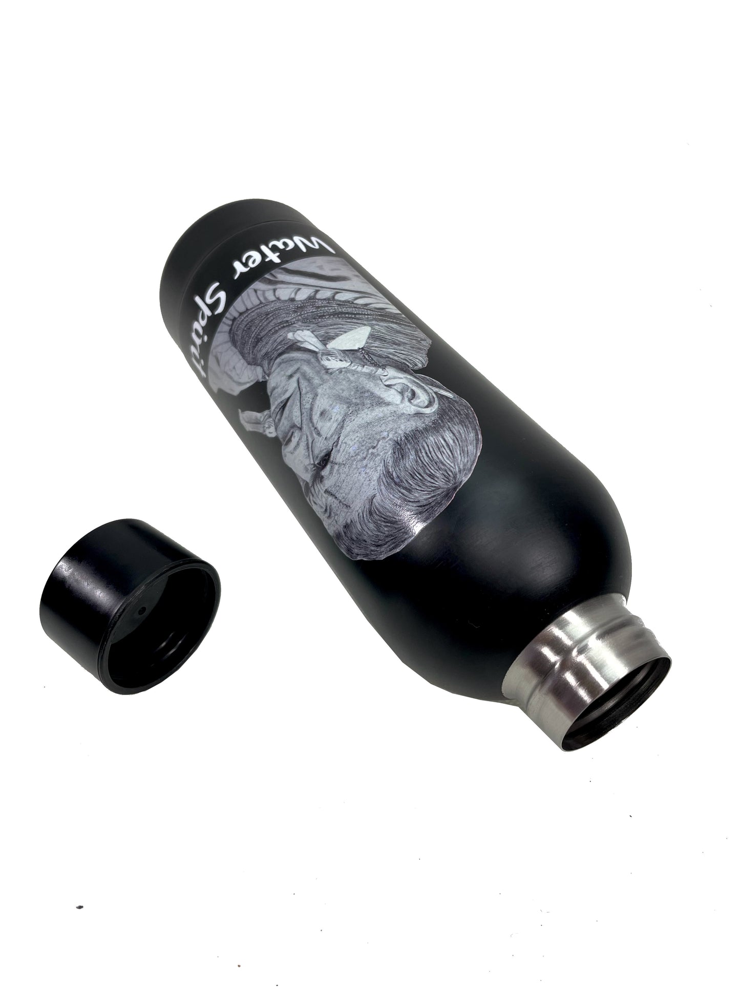 Edelstahl Trinkflasche 800ml EXTRA LEICHT Sport Alltag Auslaufsicher Indianer