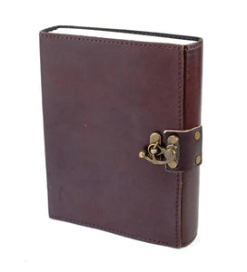 Indian Classic Note- Sketchbook Leather India Handmade Vintage NEW PAPER TYPE Plain No Design