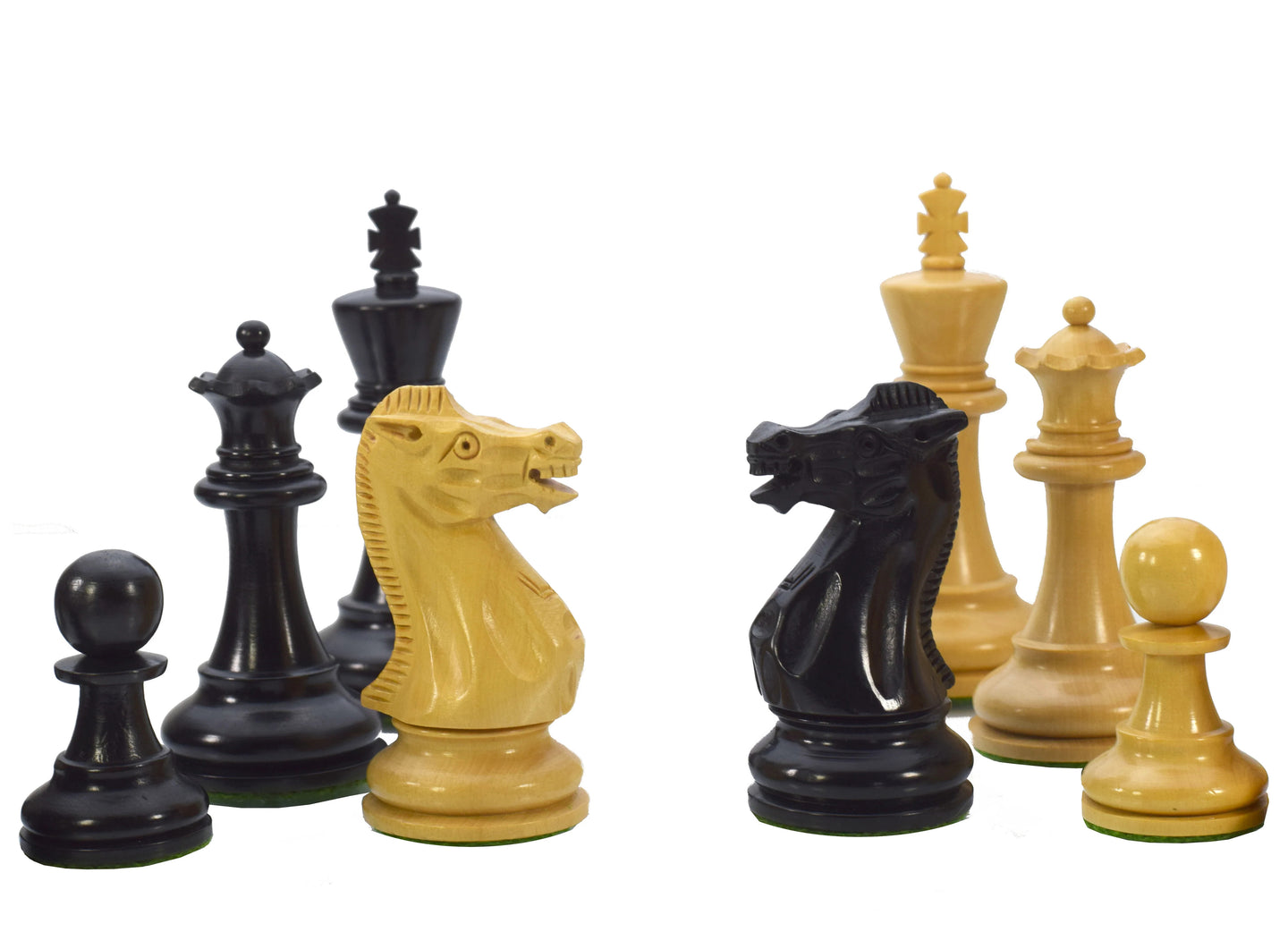 Zestaw figur szachowych Reykjavik Series 3.75'' Staunton z drewno bukszpan ręcznie wykonane Indie