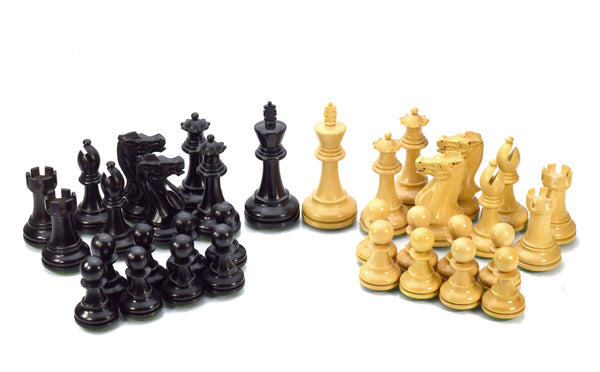 Sube la imagen al visor de la galería, Reykjavik Series 3.75&#39;&#39; Juego de ajedrez Staunton hecho a mano India figuras de boj 
