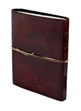 Sube la imagen al visor de la galería, Árbol genealógico Familia XXL Cuero Días- Nota- Esbozos- Libro de visitas Vintage India 
