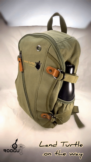 Tartaruga terrestre * Zaino da donna 25l Città Scuola Università Lavoro Tasca per laptop Esercito Verde